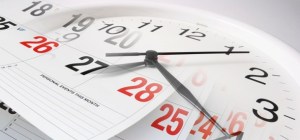 Calendar Pages and Clock