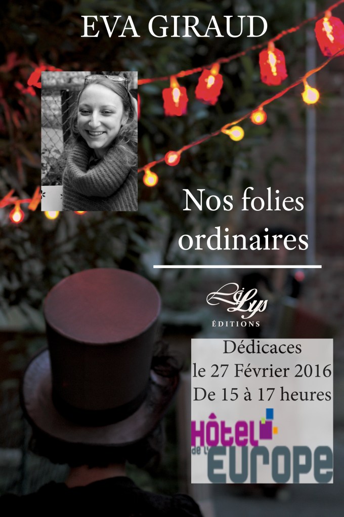 Poster Dédicaces Eva Rouen